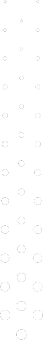 black circles in strip